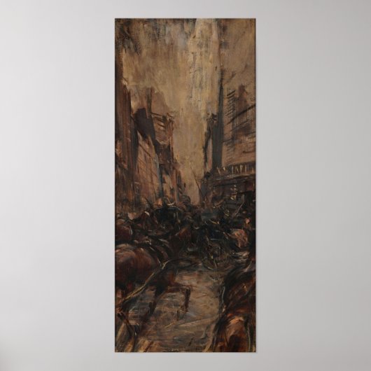 Boldini - Via Di Parigi Poster (Vorne)