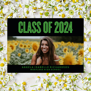 BOLDLY CHIC CLASS OF 2024 ABSCHLUSS INVITATION EINLADUNG