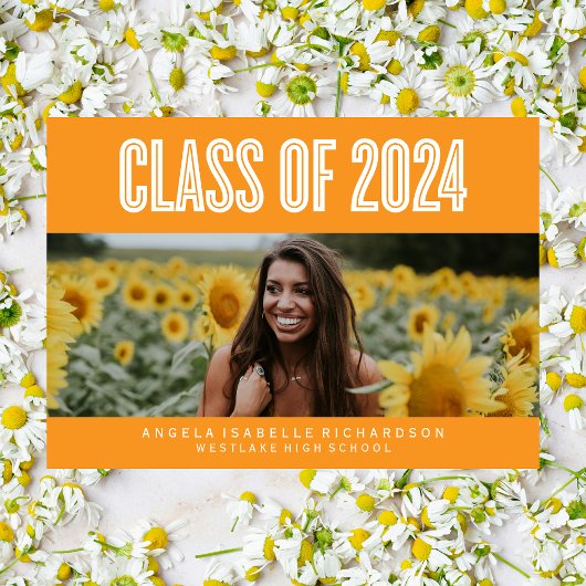 BOLDLY CHIC CLASS OF 2024 ABSCHLUSS INVITATION EINLADUNG