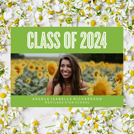 BOLDLY CHIC CLASS OF 2024 ABSCHLUSS INVITATION EINLADUNG
