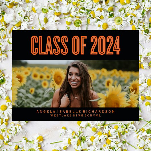 BOLDLY CHIC CLASS OF 2024 ABSCHLUSS INVITATION EINLADUNG