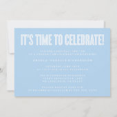 BOLDLY CHIC CLASS OF 2024 ABSCHLUSS INVITATION EINLADUNG (Rückseite)