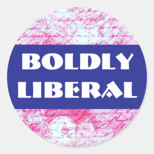 BOLDLY LIBERAL Aufkleber