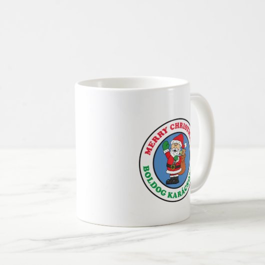 Boldog Karacsonyt Kaffeetasse (VorderseiteRechts)
