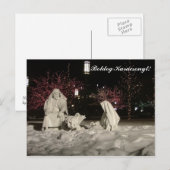 Boldog Karácsonyt Postkarte (Vorne/Hinten)