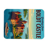 Boldt Castle USA Magnet (Horizontal)