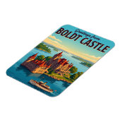 Boldt Castle USA Magnet (Linke Seite)