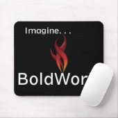 BoldWork stellen sich MousePad. vor Mousepad (Mit Mouse)