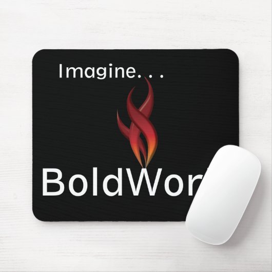 BoldWork stellen sich MousePad. vor Mousepad (Mit Mouse)
