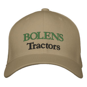 Bolens Traktor-Rasenmäher-Mäher-heiserer Entwurf Bestickte Kappe