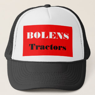 Bolens Traktor-Rasenmäher-Mäher-heiserer Entwurf Truckerkappe