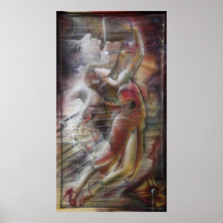 Bolero, Boléro druckposter druck Frauen malen Poster