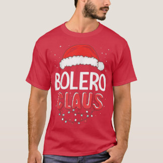 Bolero Santa Claus Weihnachten Matching Costume T- T-Shirt