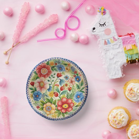 Boleslawiec Polnisches Set Pappteller (Party)