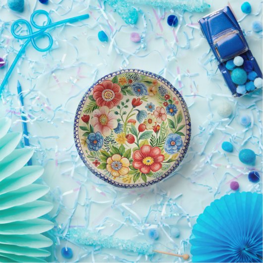 Boleslawiec Polnisches Set Pappteller (Party)