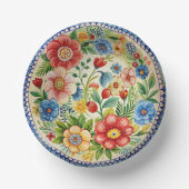 Boleslawiec Polnisches Set Pappteller (Vorderseite)