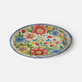 Boleslawiec Polnisches Set Pappteller (Schrägansicht)