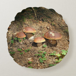 boletus rundes kissen