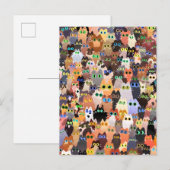 Boli bei Katzen Postkarte (Vorne/Hinten)