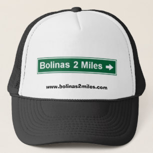 Bolinas 2 Meilen Fernlastfahrer-Kappen- Truckerkappe