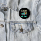 Bolinas Beach Surfer Männer Frauen Surfboard Cool Button (Beispiel)