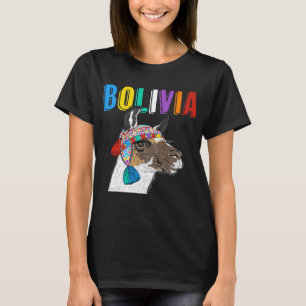 Bolivia Alpaka  Bolivianisches LamaAlpaka Grafik T T-Shirt