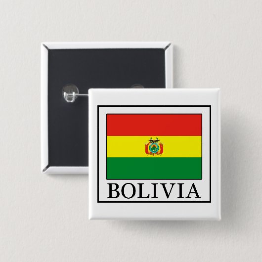 Bolivia Button (Vorne & Hinten)