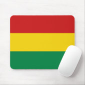 Bolivia Flag Mousepad (Mit Mouse)
