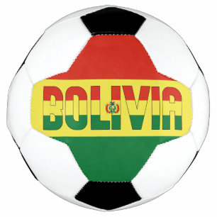Bolivia Flag Tricolor Patriotic  Fußball