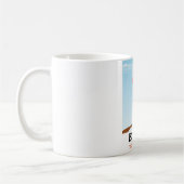 Bolivia Flamingo Reiseplakat Kaffeetasse (Links)