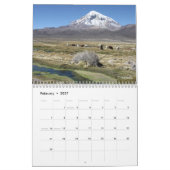 Bolivia Snow Mountain Kalender (Feb 2027)