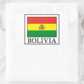 Bolivia Sticker (Tasche)