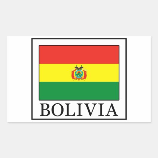 Bolivia Sticker (Vorderseite)