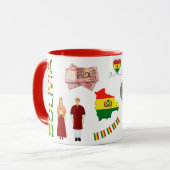 Bolivia Travel Mug – Explore the Heart of the Ande Tasse (Vorderseite Links)