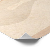 Bolivia Vintage Travel Poster (Ecke)