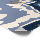 Bolivia Vintage Travel Poster (Ecke)