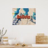 Bolivia Vintage Travel Poster (Küche)