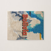 Bolivia Vintage Travel Poster Puzzle (Horizontal)