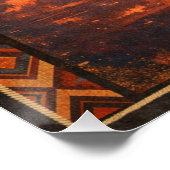 BOLIVIA – Where Earth Meets the Sky Poster (Ecke)