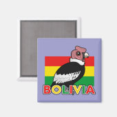 Bolivian Andean Condor Magnet (Vorderseite/Rückseite)