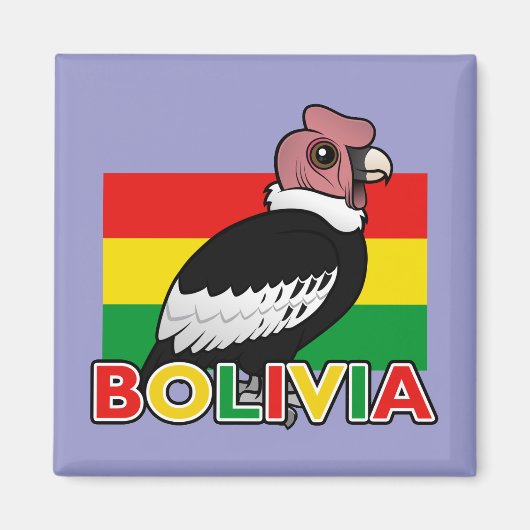 Bolivian Andean Condor Magnet (Vorne)