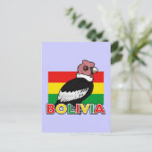 Bolivian Andean Condor Postkarte (Stehend Vorderseite)