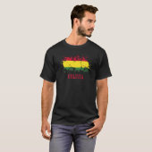 Bolivian enthusiasts for Bolivia and Bolivia   T-Shirt (Vorne ganz)