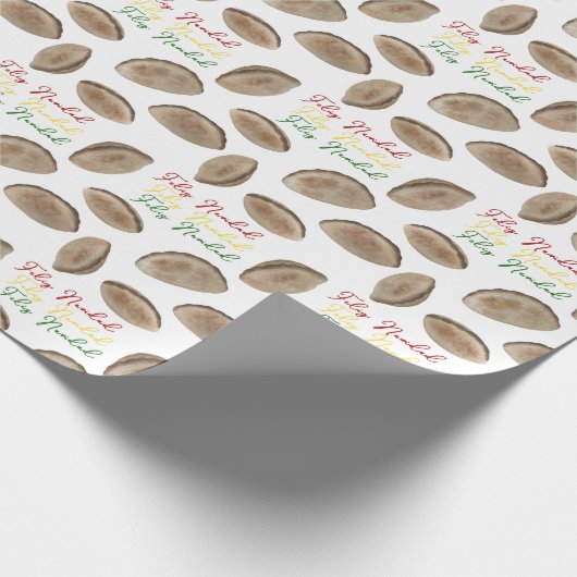 Bolivian Salteña Feliz Navidad Urlaub Geschenkpapier (Ecke)