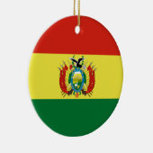 Bolivianische Flagge Keramik Ornament (Rechts)