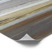 Bolivianische Lagune mit Flamingos - Foto Poster (Ecke)