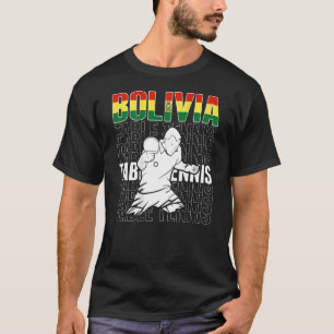 Bolivianischer Tischtennis Unterstützen Sie boli T-Shirt