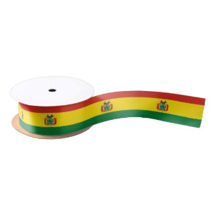 Bolivianisches Flaggenband Satinband