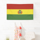 Bolivias Flagge Banner (Insitu)