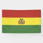 Bolivias Flagge Banner (Horizontal)